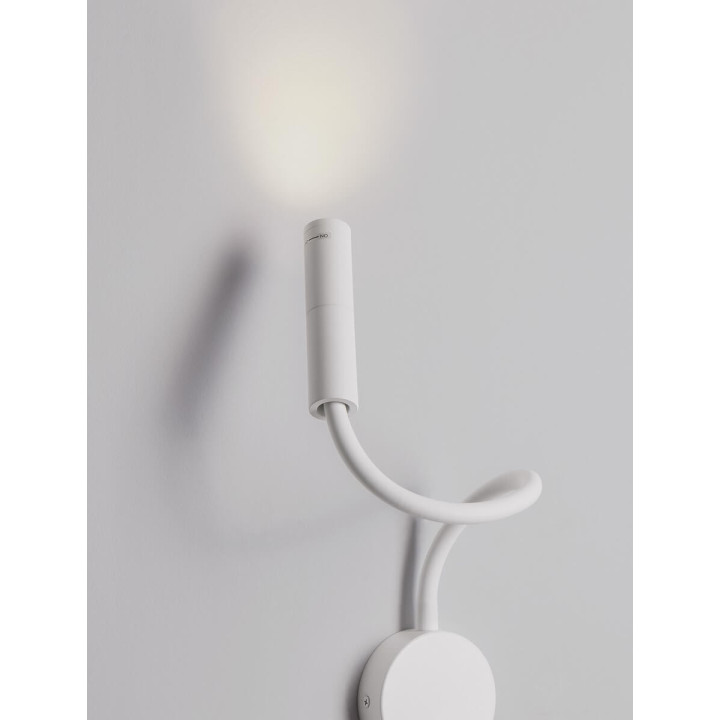 LUCES VIRU LE44287/8 adjustable LED wall lamp, 6W, 3000K, IP44, 2 colors