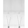 LUCES TRENQUE LE44514/5 V-shaped LED floor lamp 33W 3000K