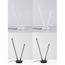 LUCES TRENQUE LE44516/7 adjustable desk lamp 3000K white, black