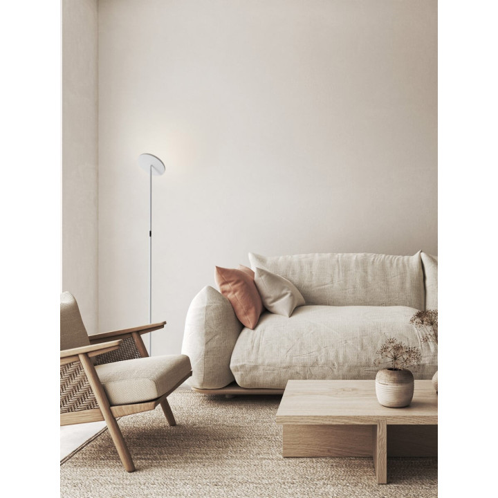 LUCES BUENA LE44291/2 lampa podłogowa regulowana LED czarna biała IP20