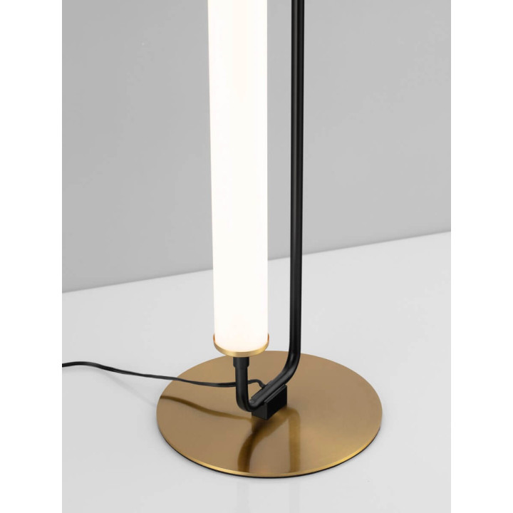 LUCES HUANTA LE44428 lampa stołowa LED, 20W, czarna, metal/akryl, IP20