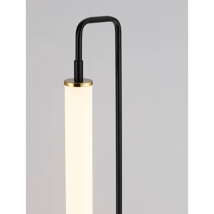 LUCES HUANTA LE44428 lampa stołowa LED, 20W, czarna, metal/akryl, IP20