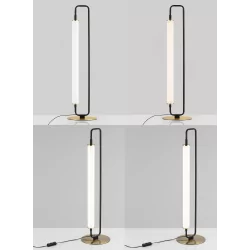 LUCES HUANTA LE44428 LED table lamp, 20W, black, metal/acrylic, IP20