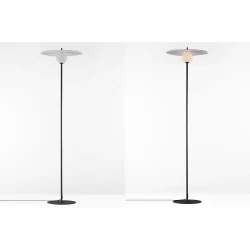 LUCES FUNES LE44294 czarna lampa podłogowa stal/akryl 162 cm, 1xG9, 5W