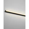 LUCES JULIO LE44298/9 oblong LED wall lamp, black, 2 lengths, IP44