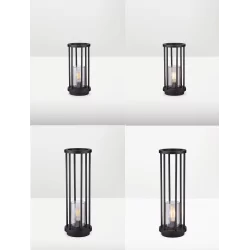 LUCES OJEDA LE73634/5 outdoor standing lamp IP65, E27, black