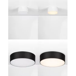 LUCES BORJA LE73648/9/50/51 outdoor round ceiling lamp IP65 white/black