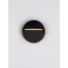 LUCES BAGUA LE73664/5 outdoor round LED wall lamp IP65 white/black