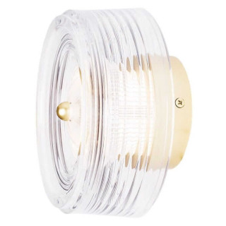 MAXLIGHT Lipari W0358 okrągły kinkiet LED złoto 6W, 493lm, 3000K, IP20