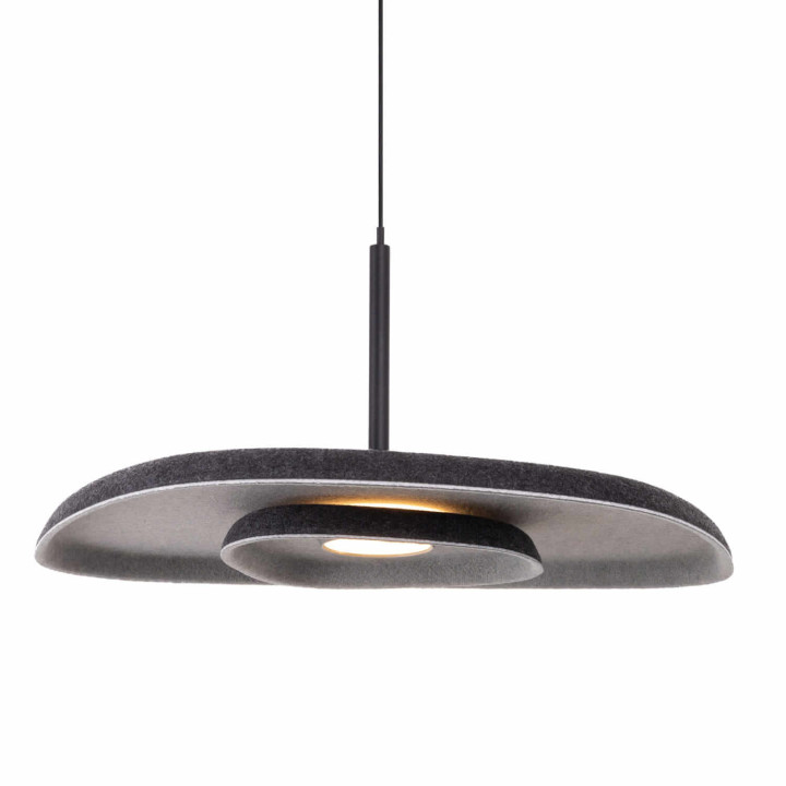MAXlight DEUX P0560/1 lampa wisząca LED filcowa, 5W, 482lm, 3000K