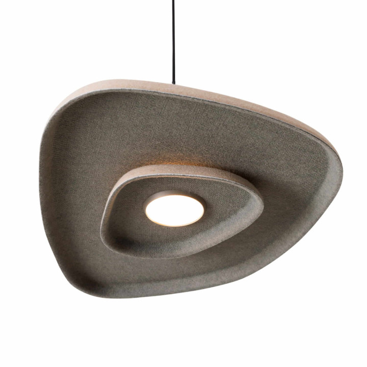 MAXlight DEUX P0560/1 lampa wisząca LED filcowa, 5W, 482lm, 3000K