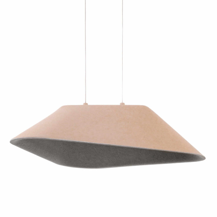 Maxlight CARBON P0567/8/9 lampa wisząca LED, filcowa, 8W, 420lm, 3000K