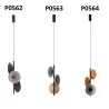 Maxlight PURO P0562/3/4 LED hanging lamp 8W 320lm, 3000K, 3 colors