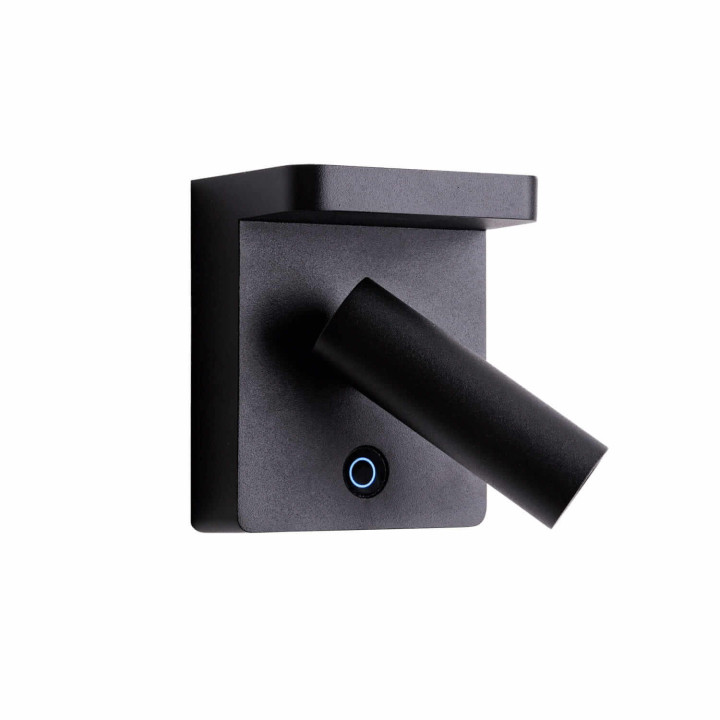 Maxlight LOFER W0373/4 LED wall lamp 7W 3000K, adjustable white, black