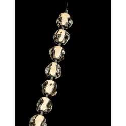 LUCES CHEPEN LE44423/4/5 LED hanging lamp 3000K black, metal/acrylic