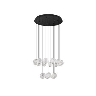 LUCES CHEPEN LE44427 modern black LED hanging lamp 87W, IP20