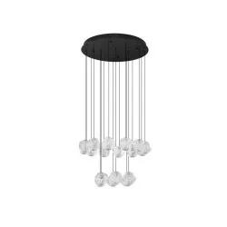 LUCES CHEPEN LE44427 modern black LED hanging lamp 87W, IP20