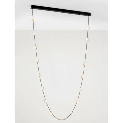 LUCES CUTERVO LE44603/4 LED hanging lamp 3000K black and gold, elegant