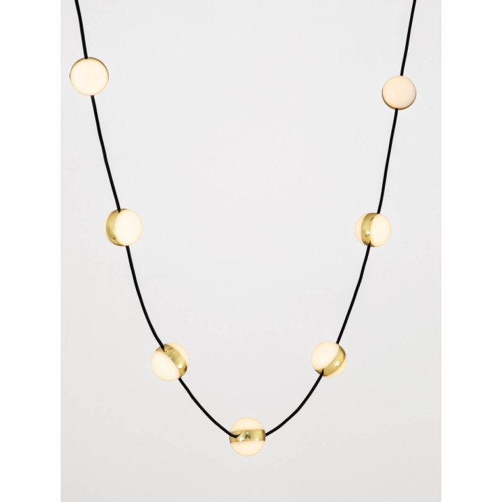 LUCES CUTERVO LE44603/4 lampa wisząca LED 3000K czarno-złota elegancka