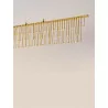 LUCES HUARAZ LE44446/7 hanging lamp black and gold, 3000K modern
