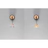 LUCES GUAY LE44213 LED hanging wall lamp 7W, gold, 3000K, metal/acrylic