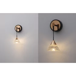 LUCES GUAY LE44213 LED hanging wall lamp 7W, gold, 3000K, metal/acrylic