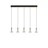 LUCES GUAY LE44216 hanging lamp black and gold, LED 3000K 30W 1558lm