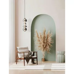 LUCES LUIS LE44220/1/2 LED hanging lamp, 3 sizes, black and gray
