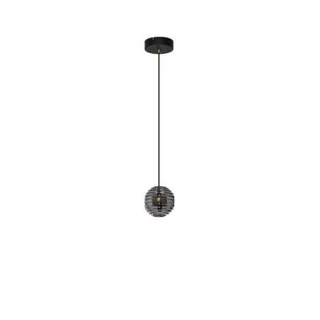 LUCES SECO LE44232 lampa wisząca LED 13W, czarno-złota, metal/szkło LUCES SECO LE44232 lampa wisząca LED 13W, czarno-złota, metal/szkło