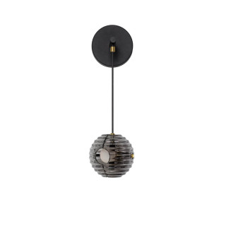 LUCES SECO LE44234 elegant LED wall lamp 3000K modern black and gold
