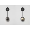 LUCES SECO LE44234 elegancki kinkiet LED 3000K nowoczesny czarno-złoty