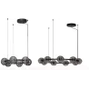 LUCES SECO LE44235/6 LED hanging lamp 3000K black and gold, 2 sizes