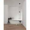LUCES ANUCO LE44610/1 lampa wisząca LED, 2 rozmiary, czarno-szara