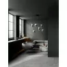 LUCES ANUCO LE44614/5 lampa wisząca LED, 2 rozmiary, metal/szkło