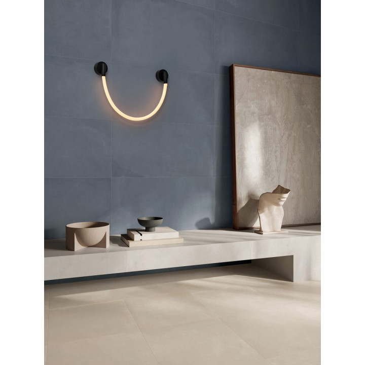 LUCES CURA LE44258 LED wall lamp black, steel/silicone, modern design