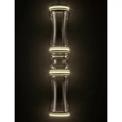 LUCES ABANCAY LE44593 hanging lamp black LED 37W, 888lm, modern