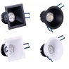 OXYLED PERO SQ/RO recessed LED fixture 8W 3000K, 4000K