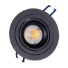 OXYLED MODI SQ/RO oprawa podtynkowa LED 8W 3000K, 4000K