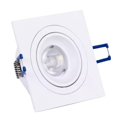 OXYLED MODI SQ/RO recessed LED fixture 8W 3000K, 4000K
