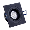 OXYLED MODI SQ/RO recessed LED fixture 8W 3000K, 4000K