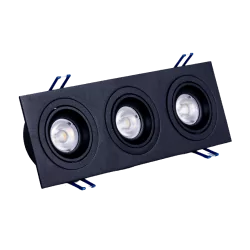 OXYLED MODI TRE oprawa podtynkowa LED 3x8W 3000K, 4000K