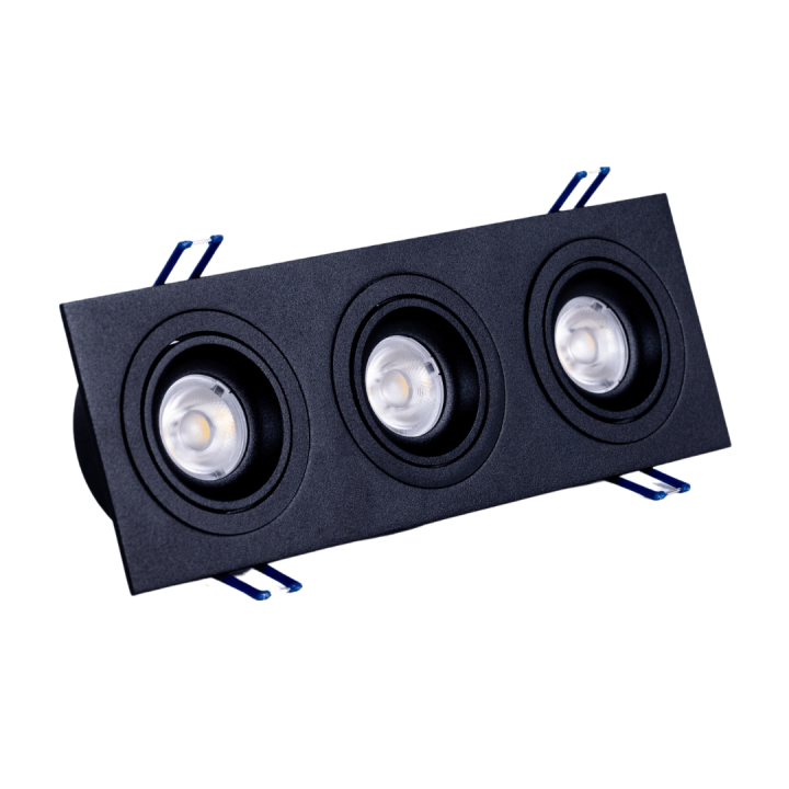 OXYLED MODI TRE oprawa podtynkowa LED 3x8W 3000K, 4000K