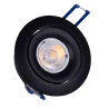 OXYLED TERI SQ/RO recessed LED fixture 8W 3000K, 4000K