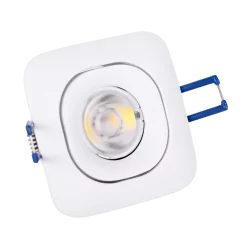 OXYLED TERI SQ/RO recessed LED fixture 8W 3000K, 4000K