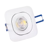 OXYLED TERI SQ/RO recessed LED fixture 8W 3000K, 4000K