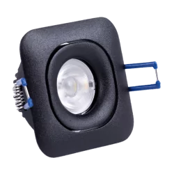 OXYLED TERI SQ/RO recessed LED fixture 8W 3000K, 4000K