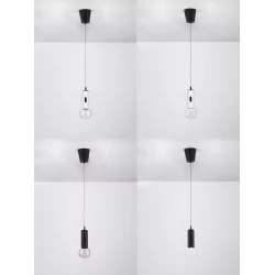 LUCES BARBARA LE44549/50 LED hanging lamp 11W, 763lm, white, black