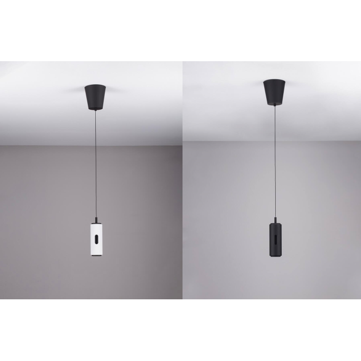 LUCES ORITUCO LE44528/9 lampa wisząca LED 12W 743lm biały, czarny IP20
