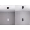 LUCES ORITUCO LE44528/9 lampa wisząca LED 12W 743lm biały, czarny IP20