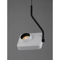 LUCES PARINAS LE44501/2 lampa wisząca LED 9W, 717lm biała, czarna